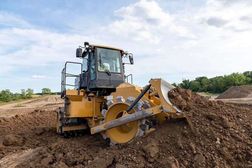 ADVANCED TECHNOLOGY FOR THE NEW CAT 815 SOIL COMPACTOR INCREASES PRODUCTIVITY, WHILE NEW DESIGNS LOWER MAINTENANCE COSTS